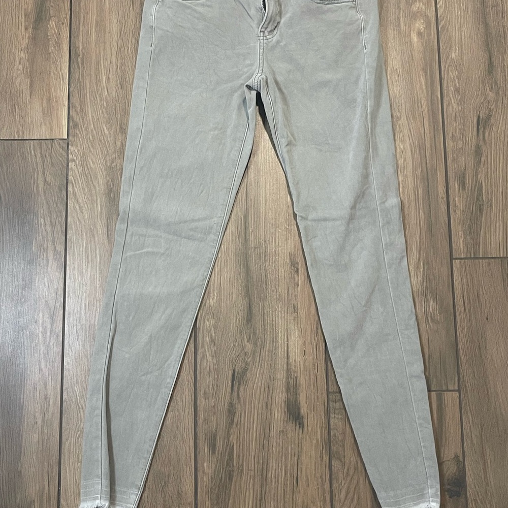 Vintage Light Gray Women's Jeggings